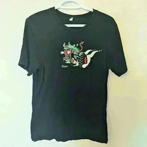 Beau's Brewery, graphic  t-Shirt, Black, Size M